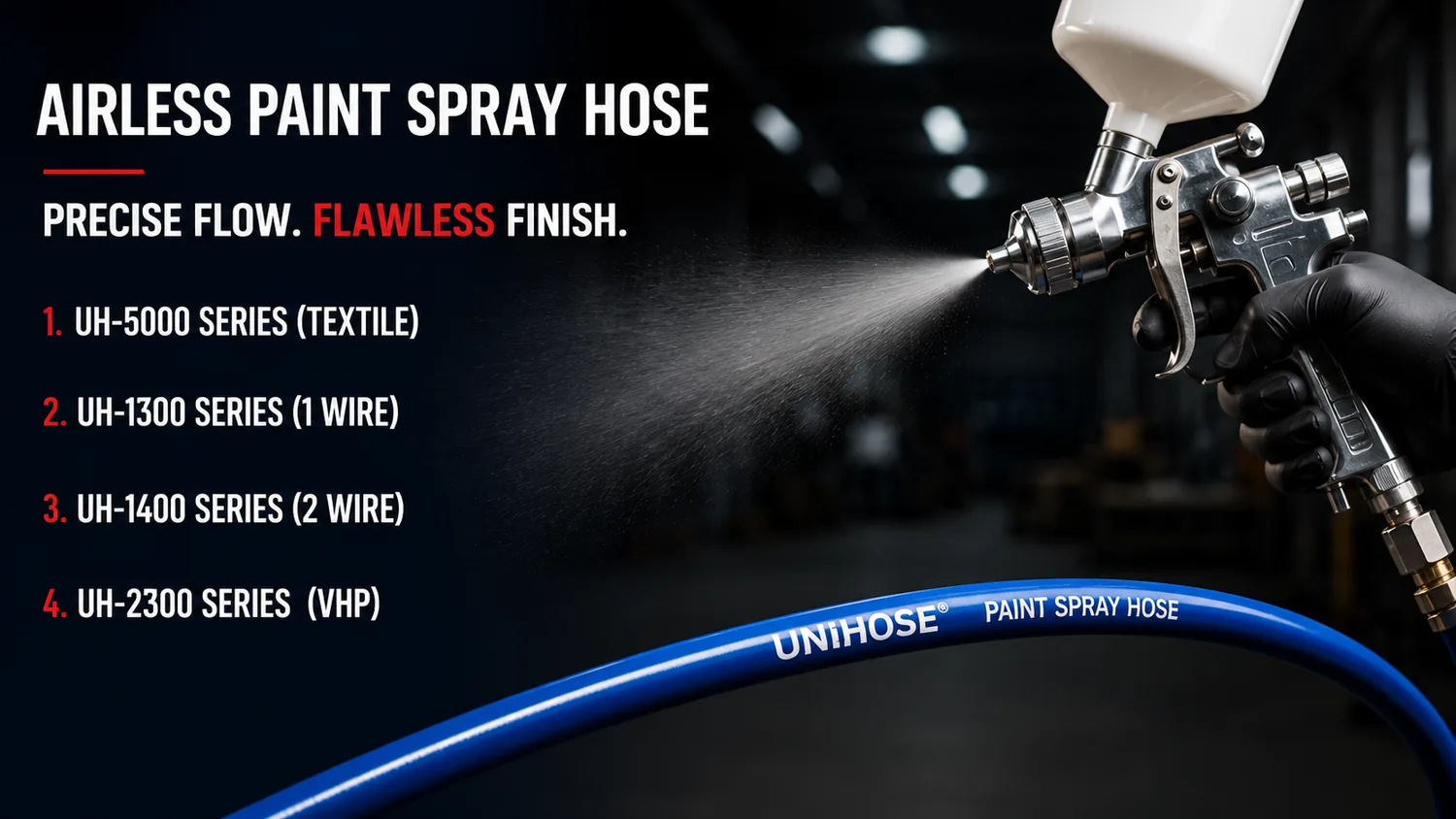 Airless Paint Spray Hose brochure page