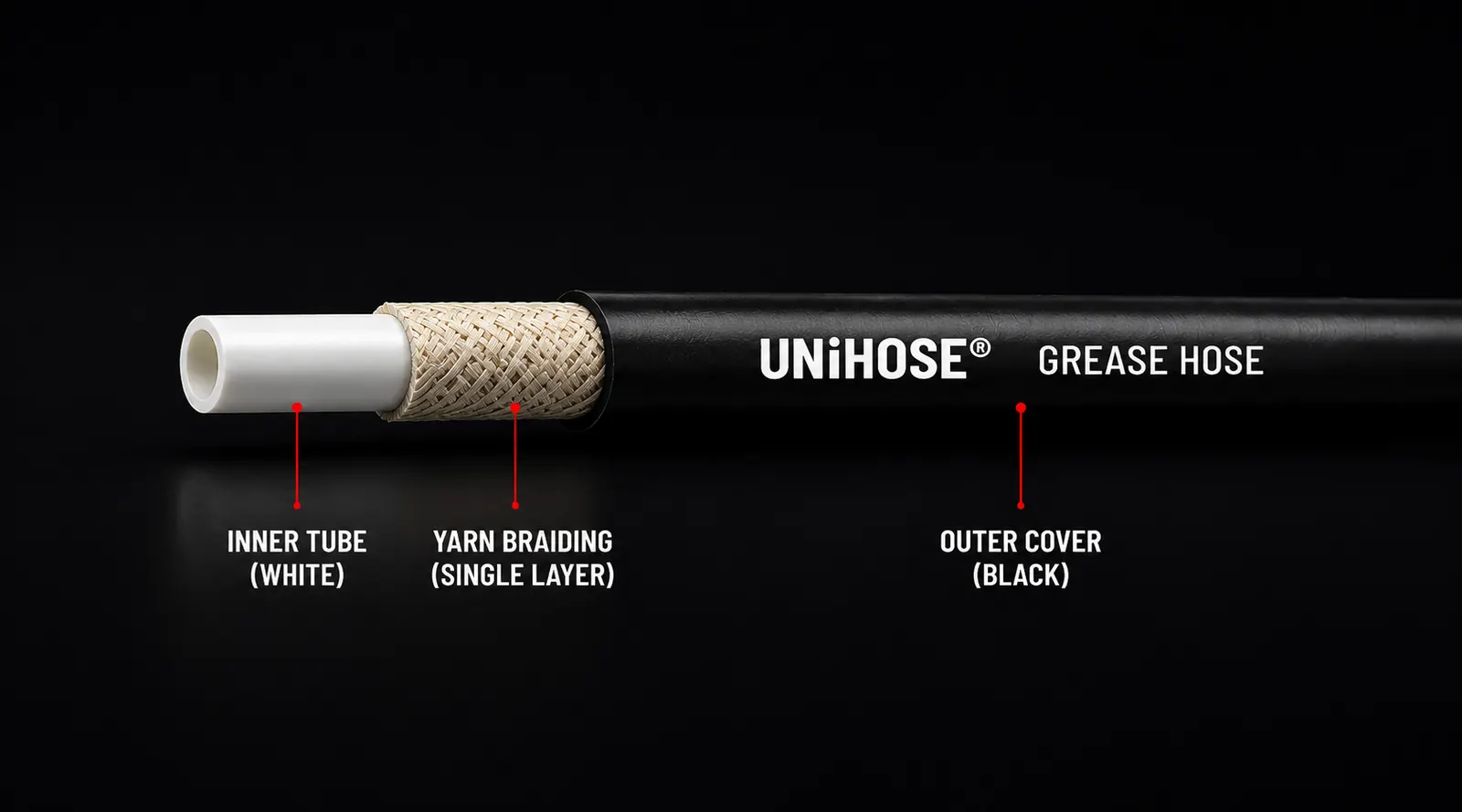 Grease Hose construction
