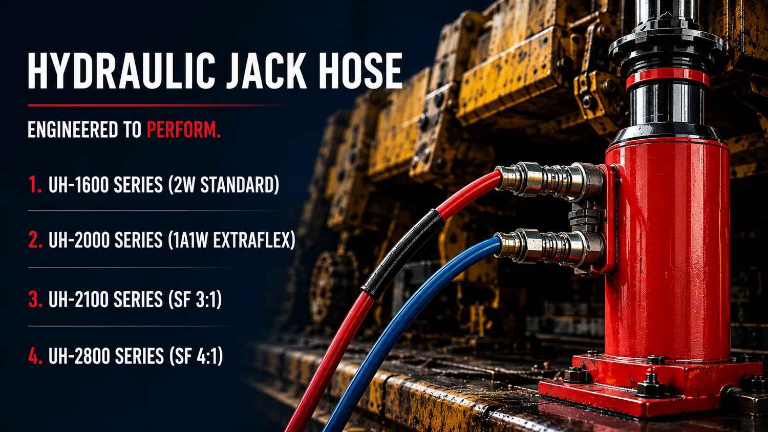 Hydraulic Jack Hose brochure page