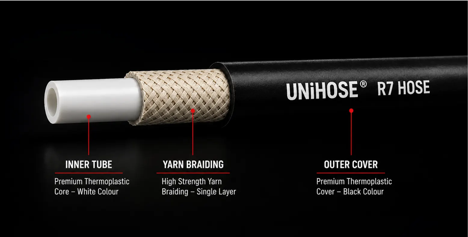 R7 Thermoplastic Hose construction